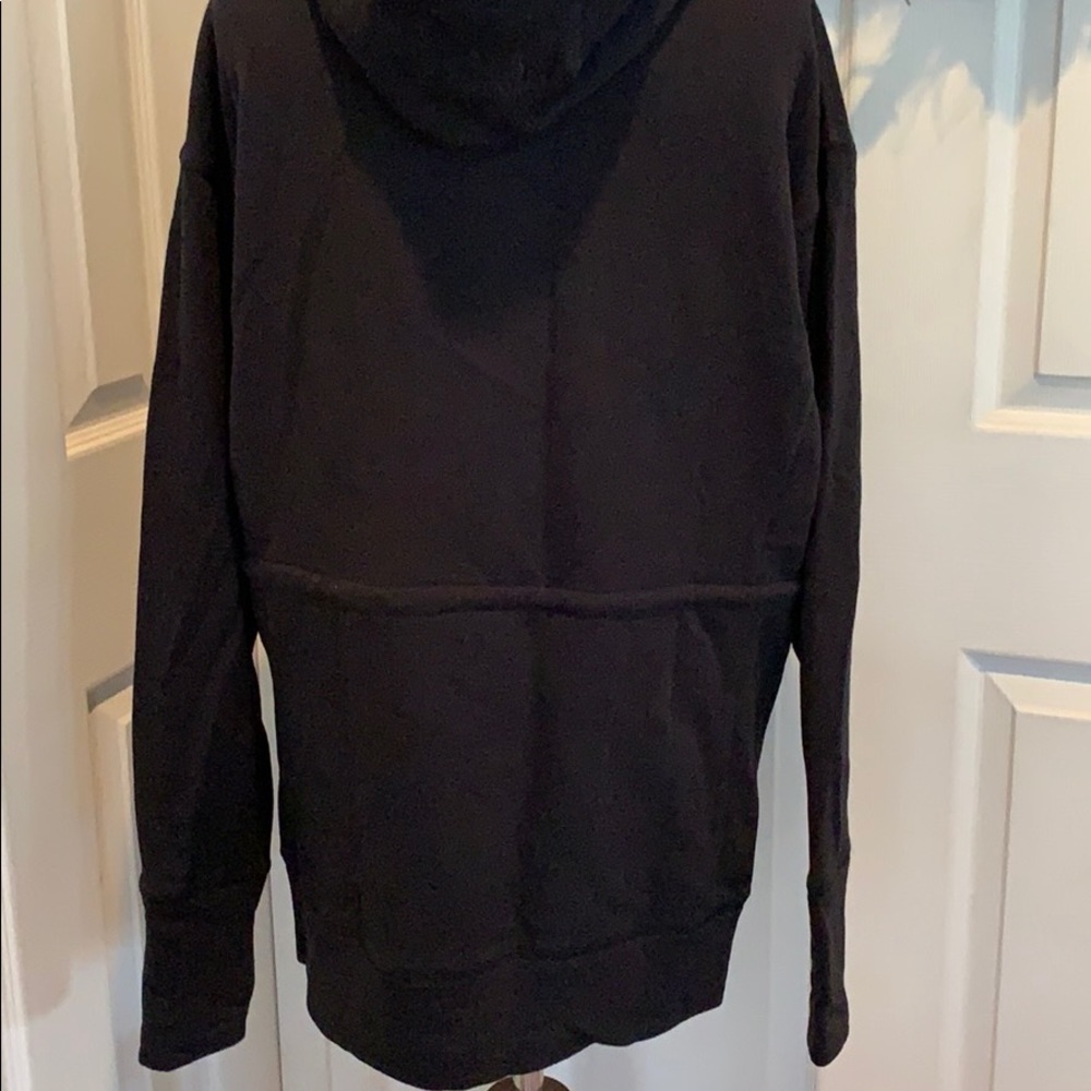 Fabletics black oversized tunic length hoodie NWT - image 4